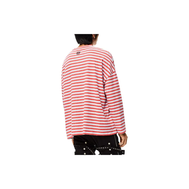 LOEWE T-Shirts Men Pink-3