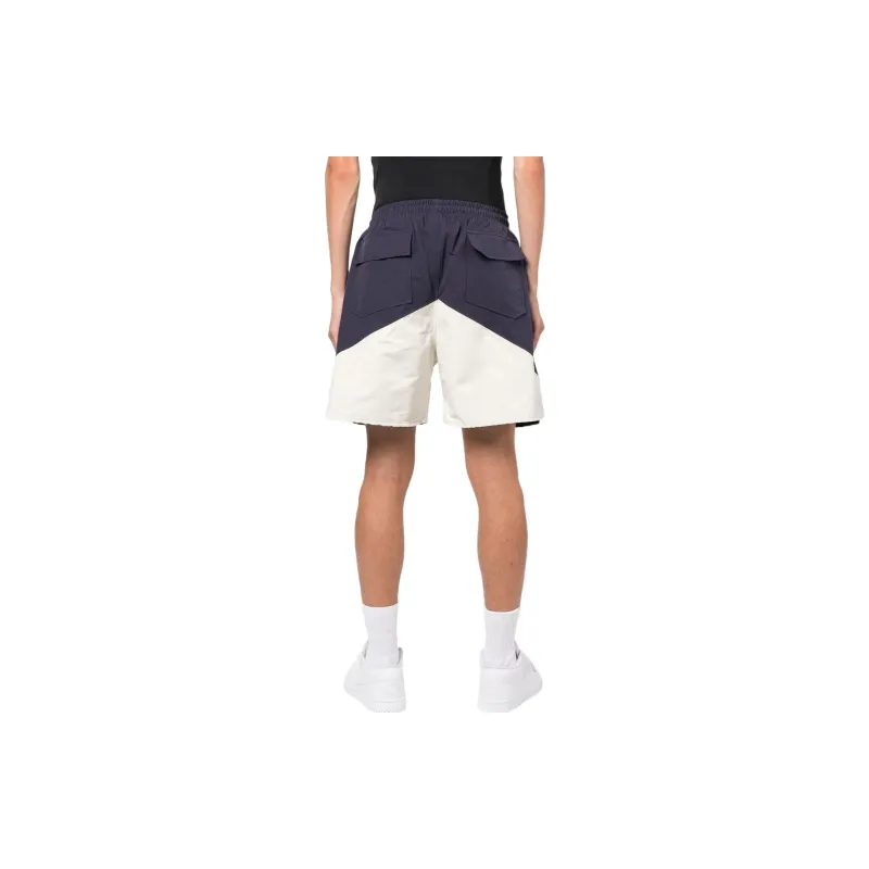 RHUDE Logo Printed Drawstring Shorts-2