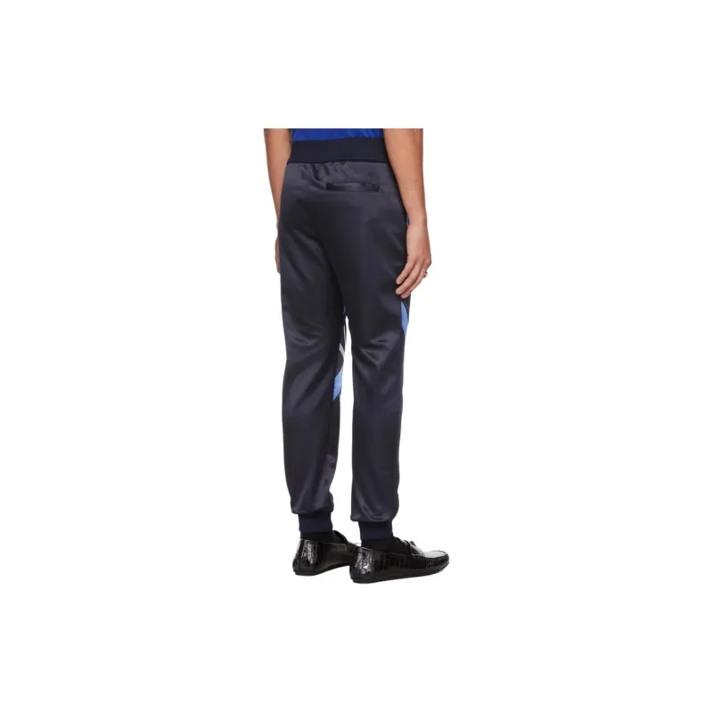 VERSACE Knitted Sweatpants Men Black-5