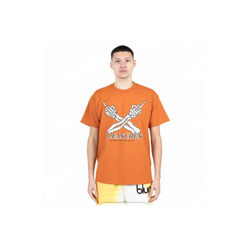 PLEASURES Don't Care Tee-1