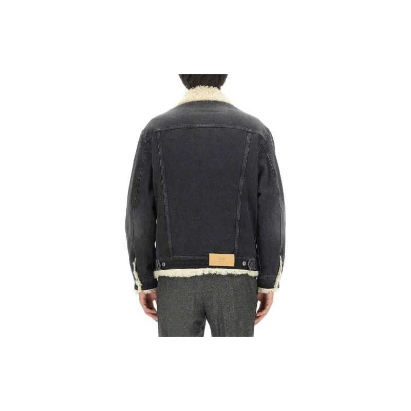 Ami Trucker Lined Jacket-1