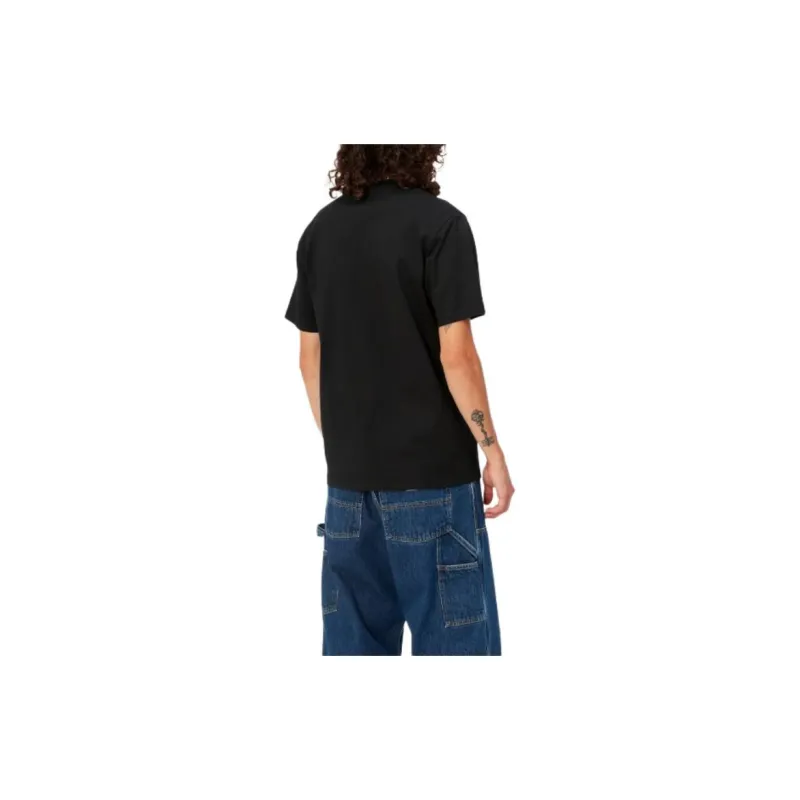 Carhartt WIP University T Shirt T Shirt Men's Black-3