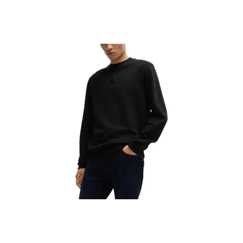 HUGO BOSS Logo Applique Crewneck Sweatshirt-3