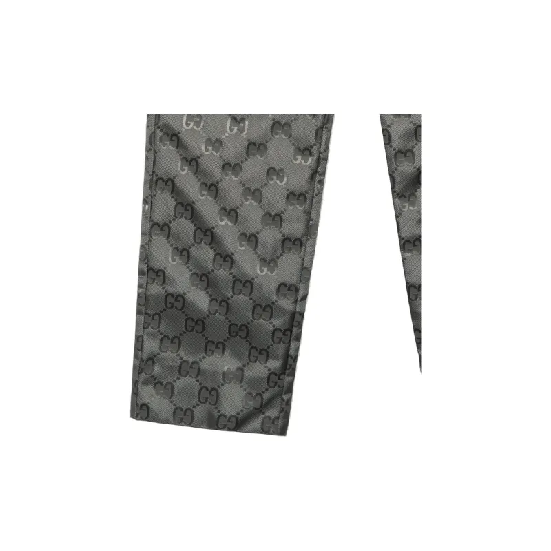 GUCCI Monogram pattern Track Pants-5
