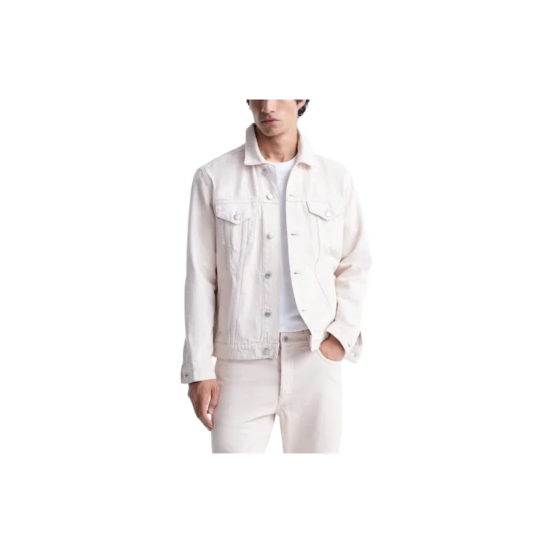 ZARA Jackets Men Pink-2