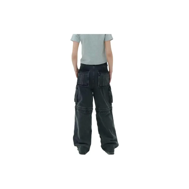 EGO FETCH SS24 Series Jeans Unisex Black-7