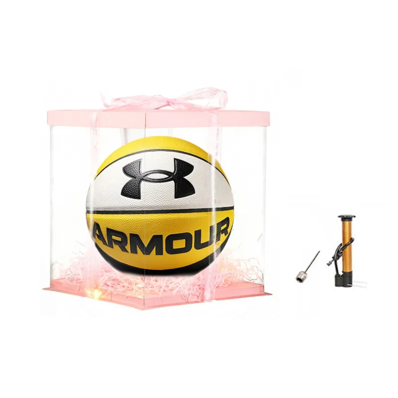 Under Armour Panda Series PU Basketball Yellow Size 7 Training Unisex-4