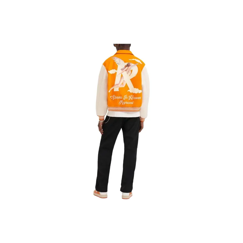REPRESENT Jackets Men Neon Orange-2