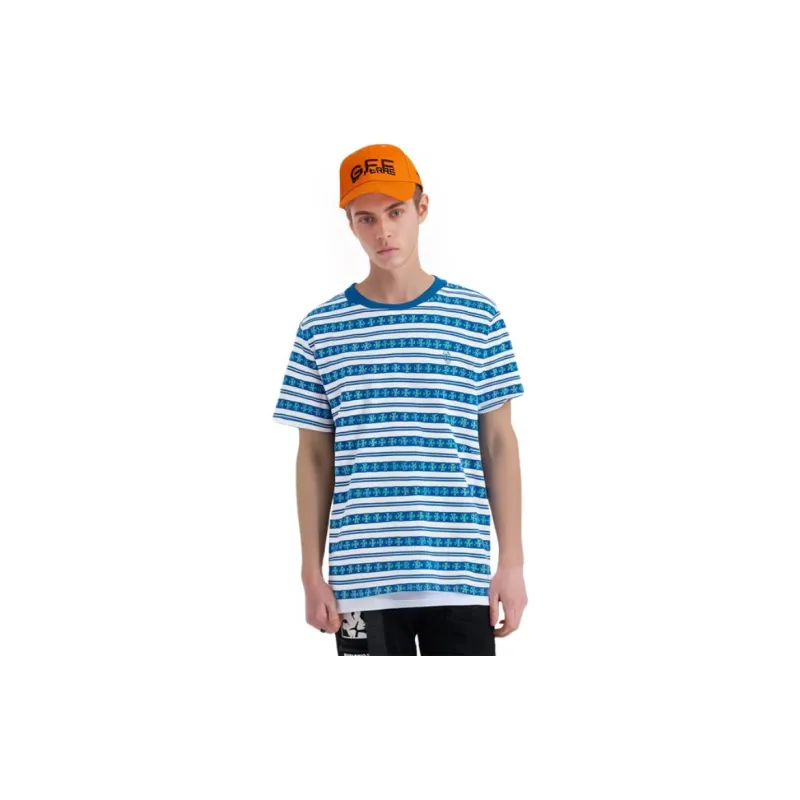 Chrome Hearts Stripe Logo Tee-6