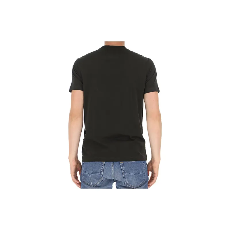 EMPORIO ARMANI Pima jersey T shirt With Logo Print-3