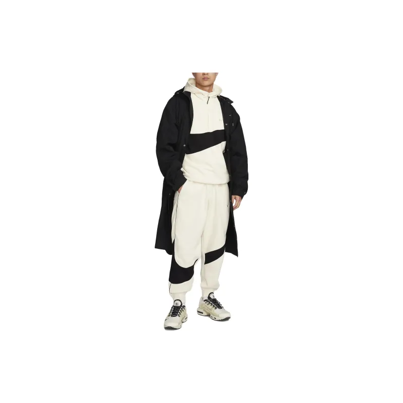 Nike Knitted Sports Pants Men's Coconut Milk White-2