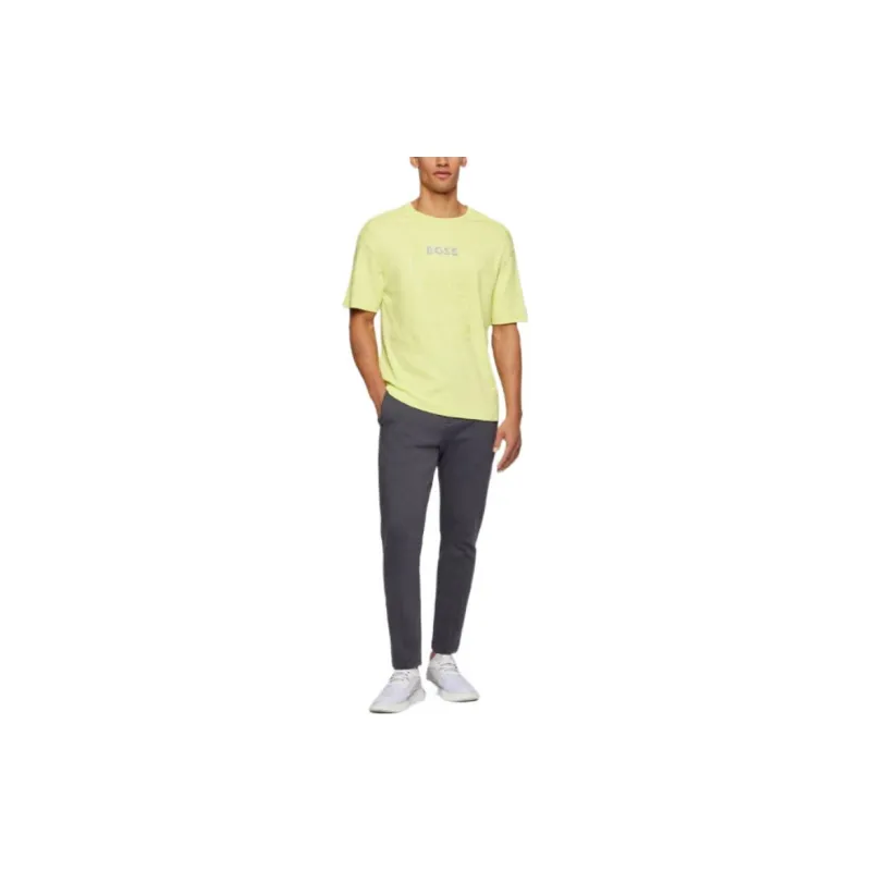 HUGO BOSS x AJBXNG SS22 T Shirt Men's Yellow-1