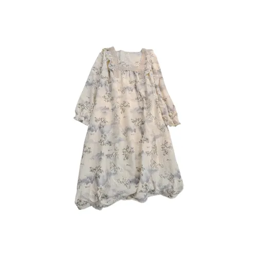Ta Yan Nightgown Women's Apricot