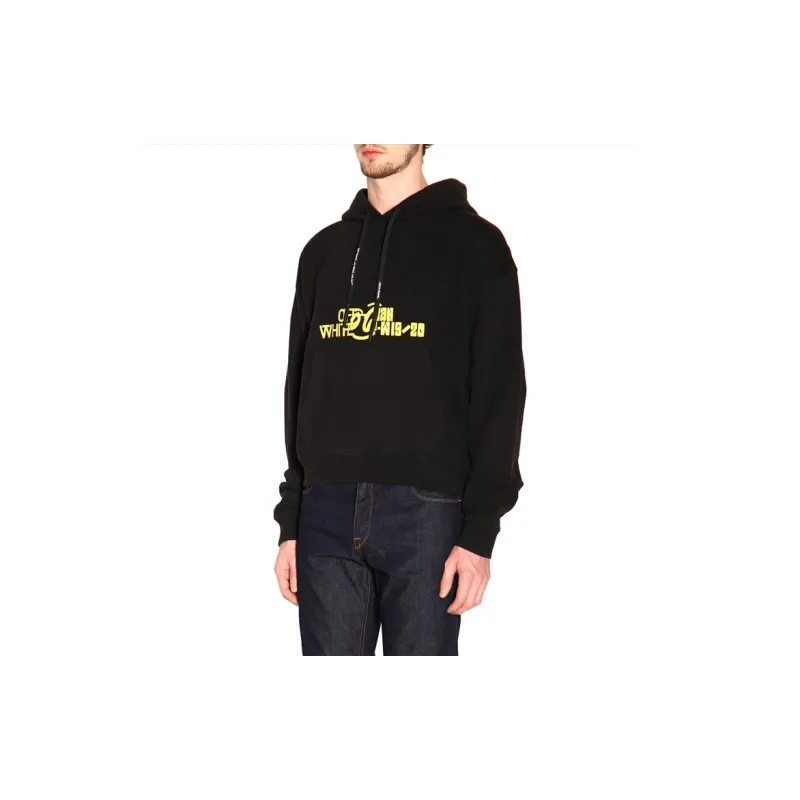 OFF WHITE FW19 Sweatshirts Men Black-6