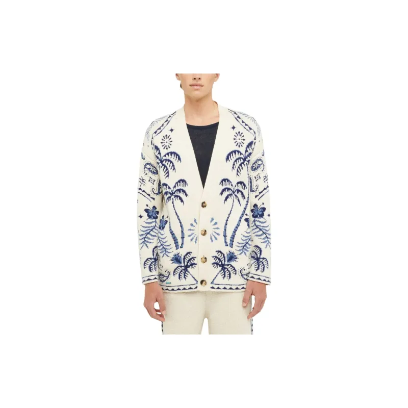 Alanui Lush Nature Foulard Cardigan-5