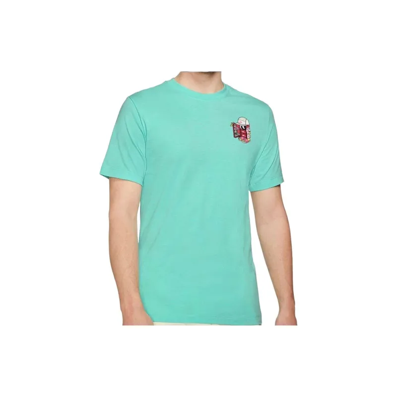 Nike T Shirts Men Green-2