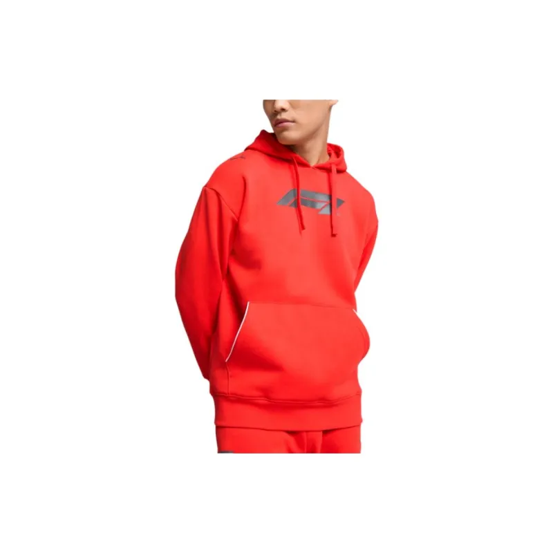 PUMA F1® ESS+ Men's Relaxed Hoodie Sweatshirt Men's Red-2