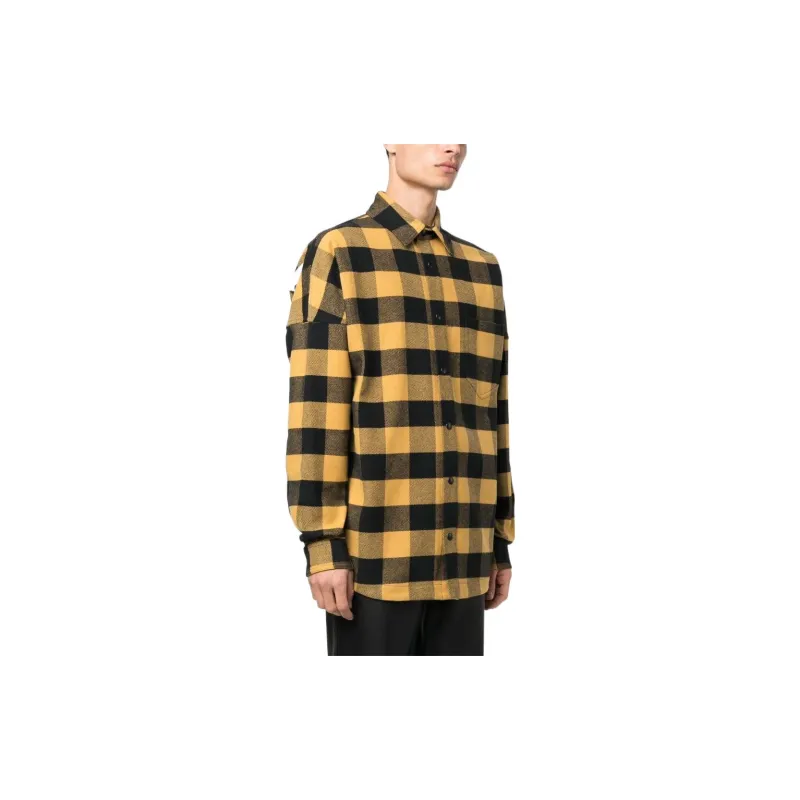 PALM ANGELS Classic Logo Overshirt-2