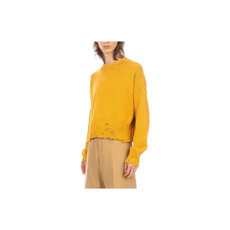 MARNI Sweaters Men Orange Yellow-4