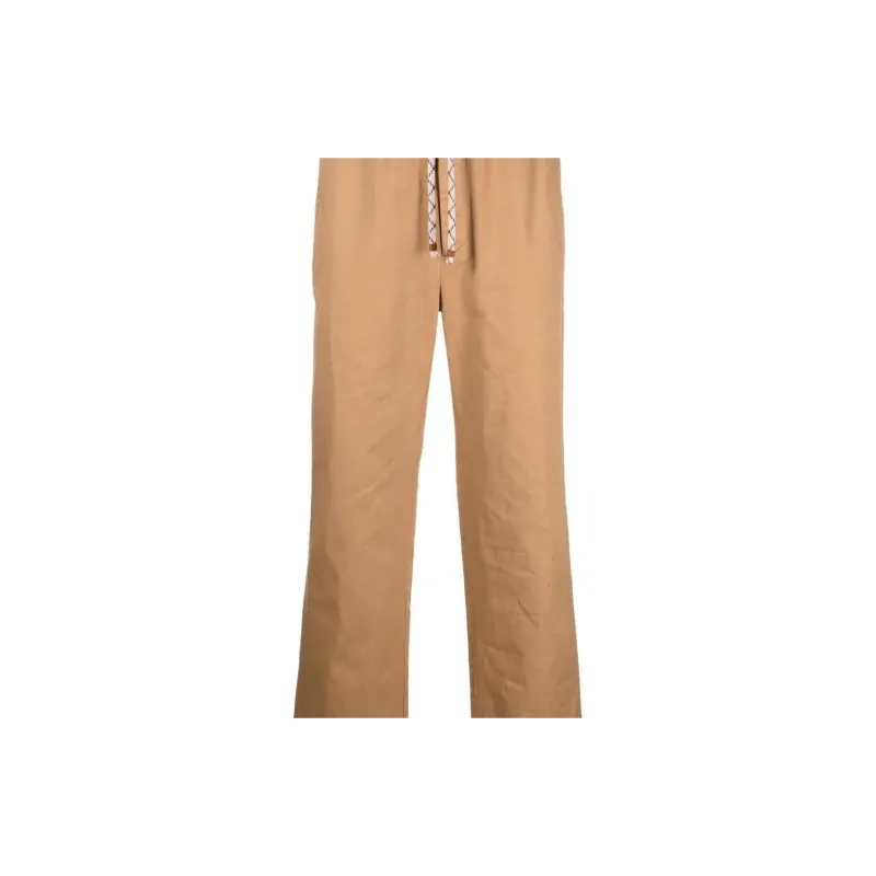 GUCCI Logo Print Drawstring Pants-4