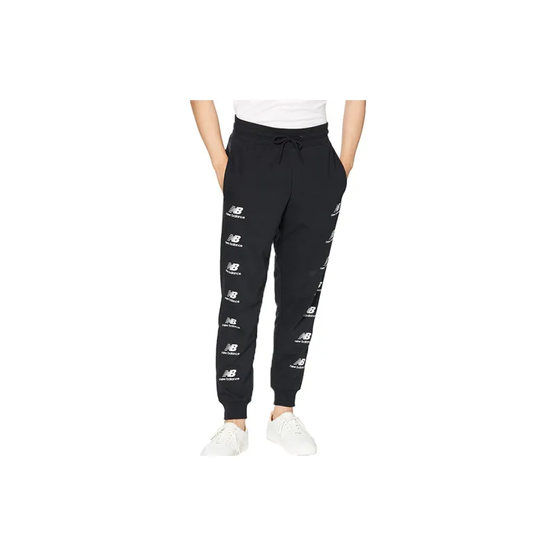 New Balance Knitted Sweatpants Men Black-2