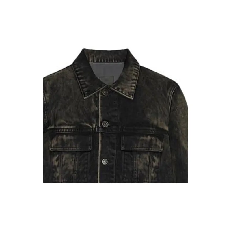 GIVENCHY Denim Jacket Men's Black-4