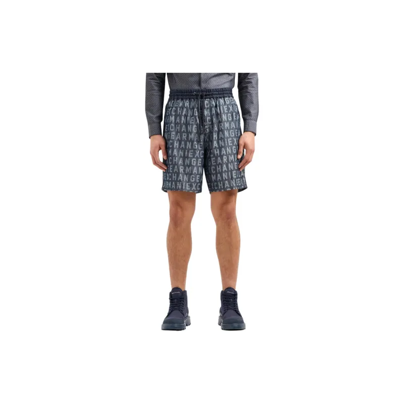 ARMANI EXCHANGEAE Denim Shorts Men's Dark Gray-2