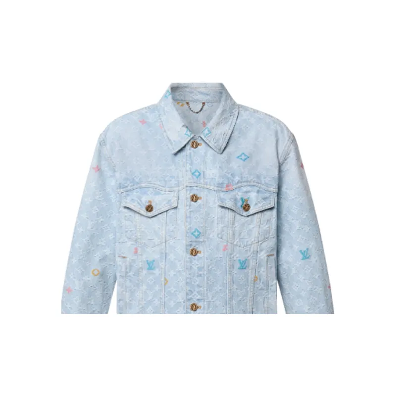 LOUIS VUITTON 2010s X Tyler The Creator Denim Jacket-5