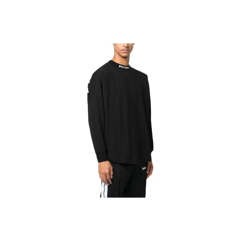 PALM ANGELS Logo L/S Tee-4