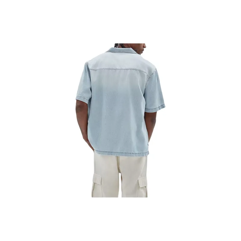 GUESS Originals Denim Camping Shirt Shirt Men's Blue-2