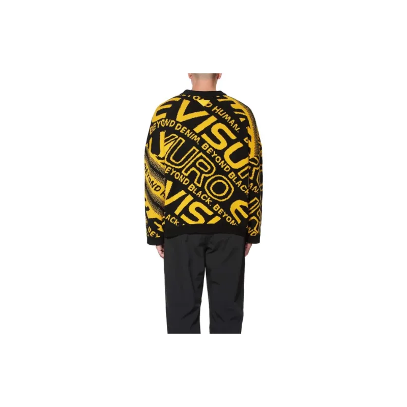 EVISU Sweaters Men Yellow-3