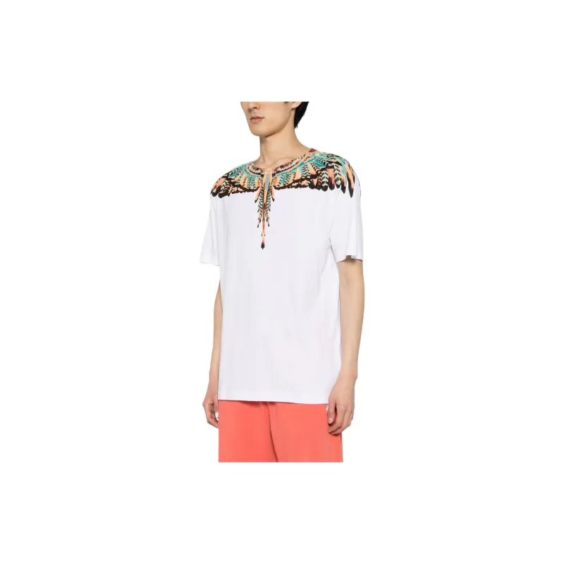 Marcelo Burlon Grizzly Wing Printed T Shirt-3