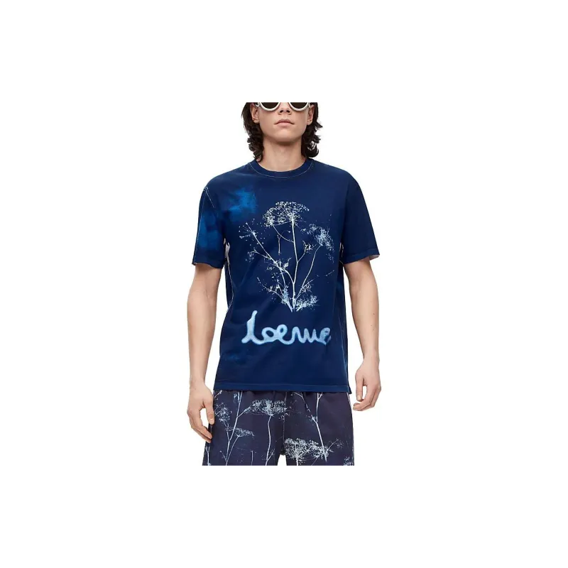 LOEWE T Shirts Men Blue-2