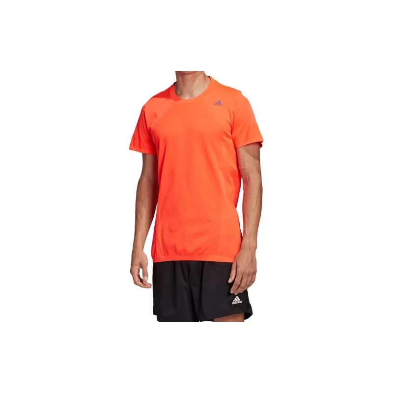 Adidas T-Shirts Men Orange-2