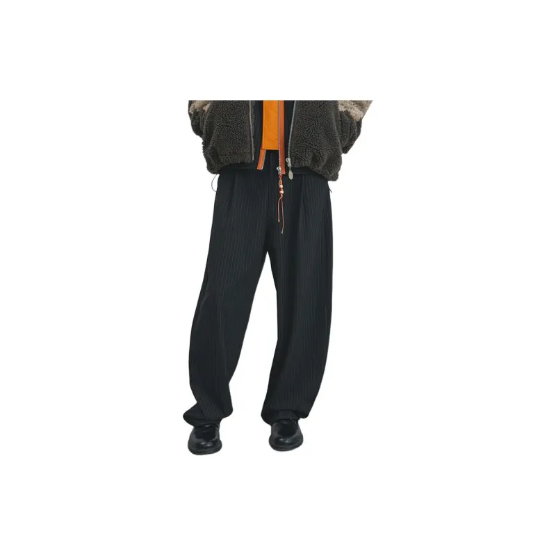 GOOD BAI Series 916 Suit Trousers Unisex Black-2