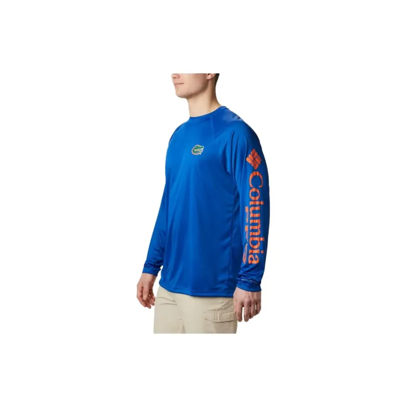 Columbia PFG Tamiami T Shirt Men's Blue-2