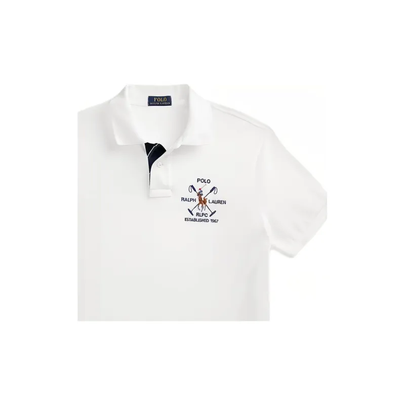 Polo Ralph Lauren Polo Shirt Men's White-5