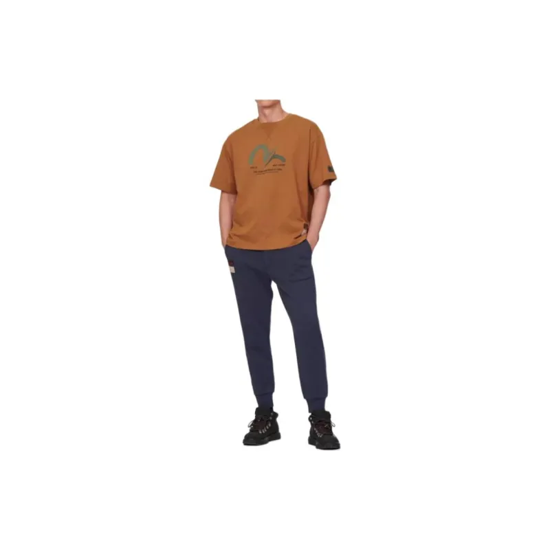 EVISU T-Shirts Men Khaki-4