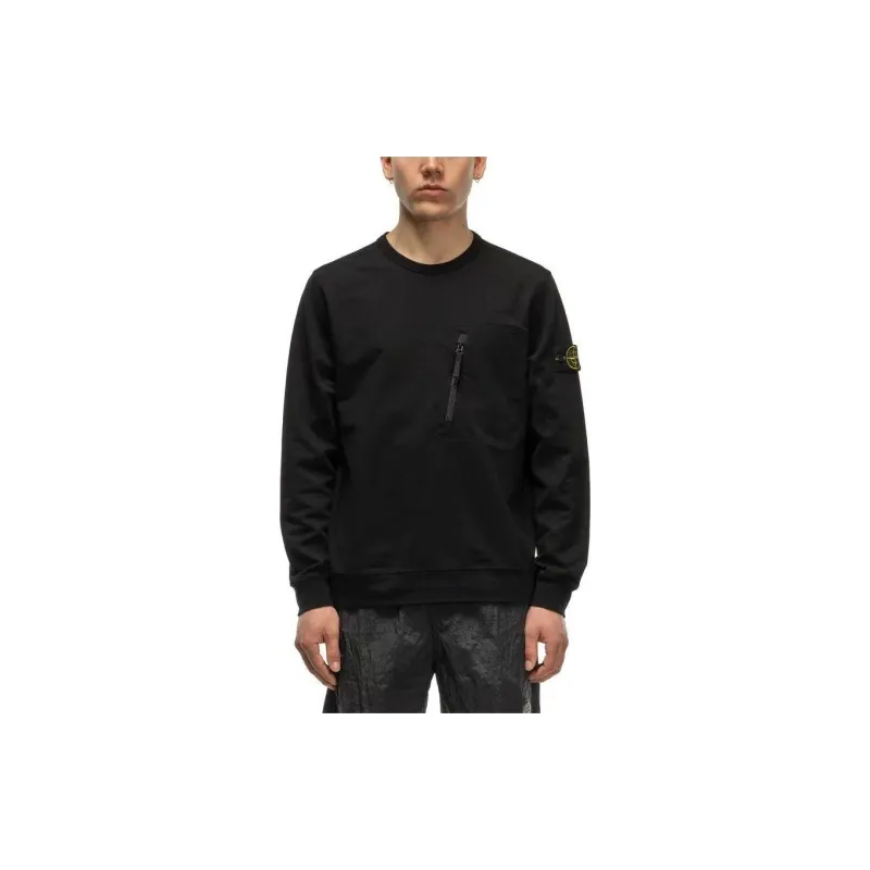 STONE ISLAND Sweatshirt Men's Black-4