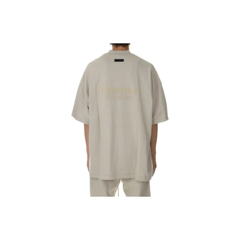Fear Of God Essentials FW23 Cloud Series Regular T Shirt Men's Smoke Cloud Gray/Silver Cloud-2