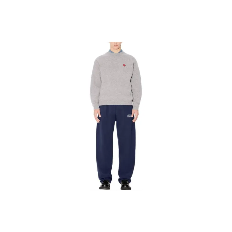 KENZO Logo Embroidered Straight Leg Sweatpants-2