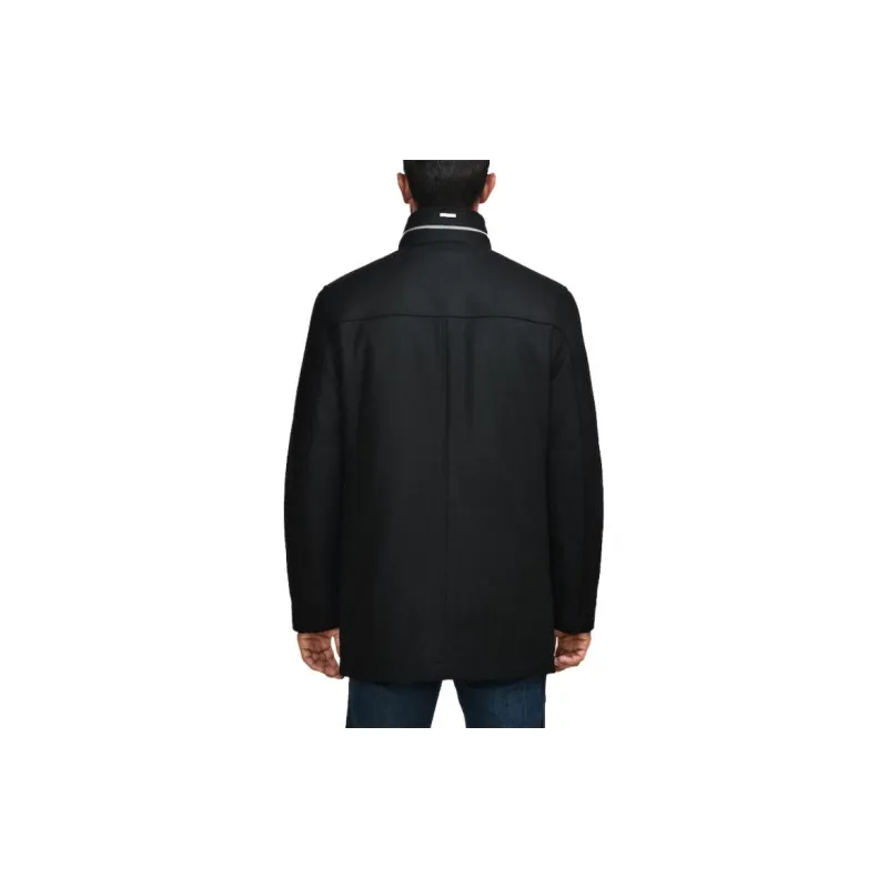 HUGO BOSS Coats Men Black-1