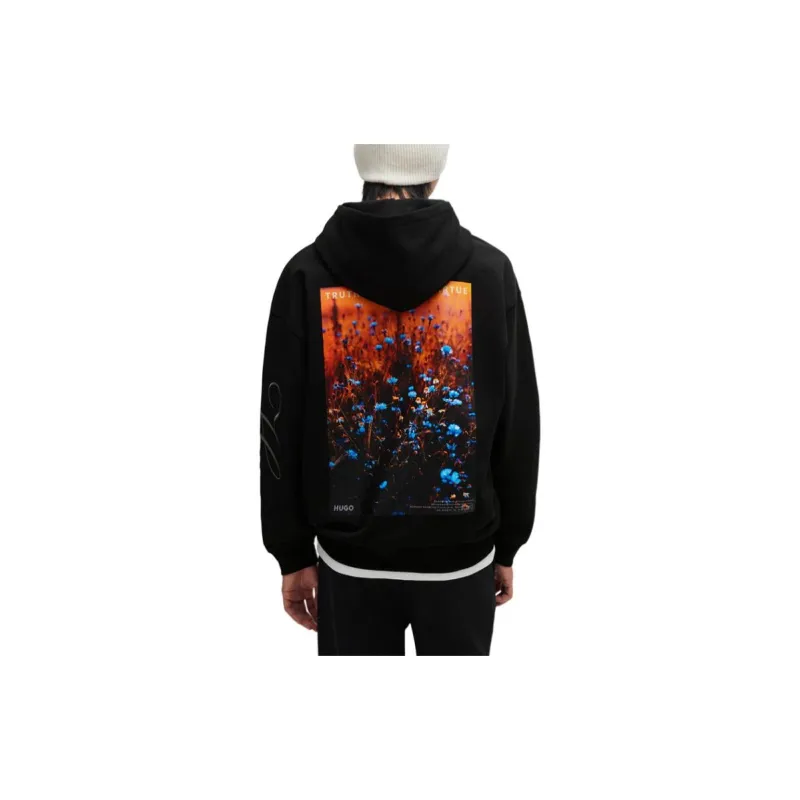 HUGO BOSS SS24 Sweatshirt Men's Black-2