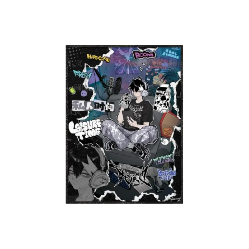 Xhdm Hard Core Highschool Private Time Collection Chi Tai Rong Starfield Style Badges-4
