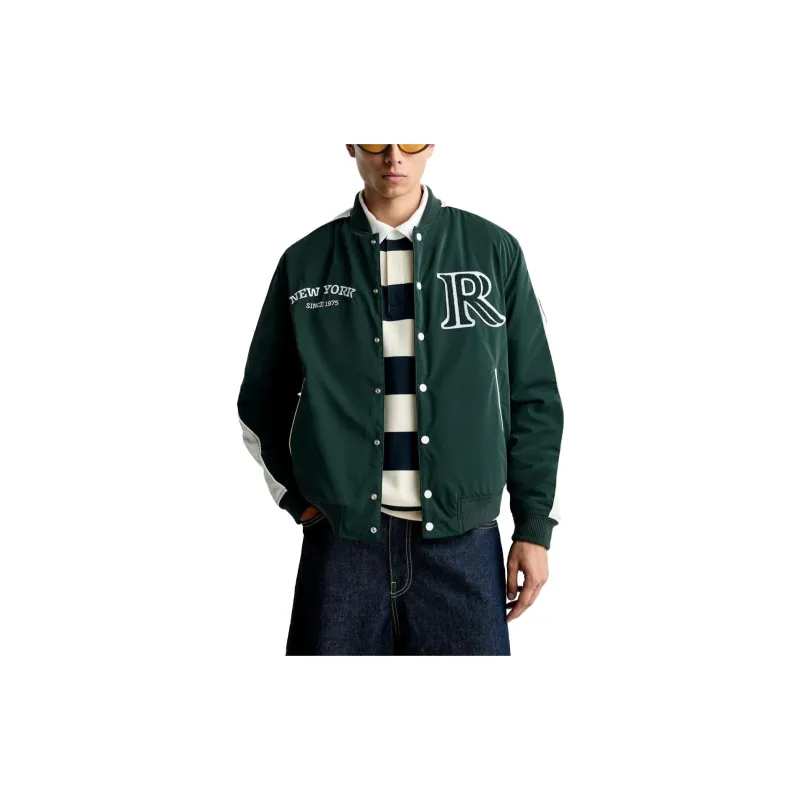 ZARA Jackets Men Green-2