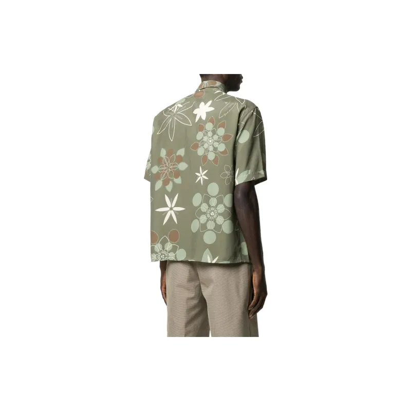 FENDI Shirts Men Green-2