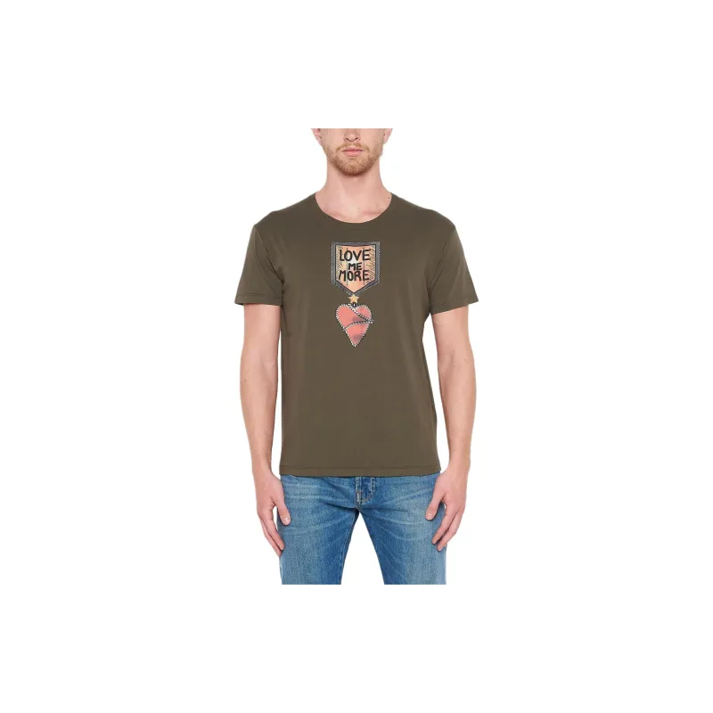 Valentino T-Shirts Men Brown-1
