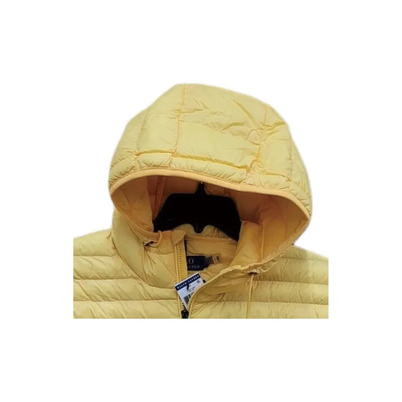 Ralph Lauren Puffer Jacket Men's Yellow-3