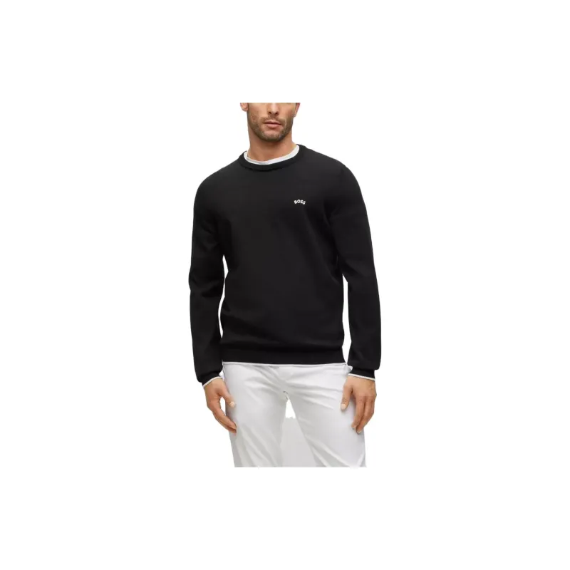 HUGO BOSS Logo-print Crew-neck Sweatshirt-2