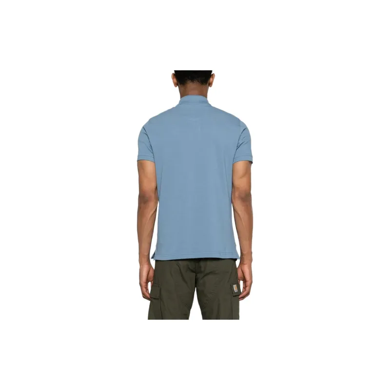 BARBOUR Logo Embroidered Short-Sleeved Polo Shirt-3